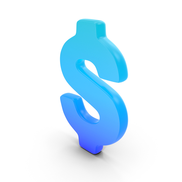 Symbols: Dollar Symbol Glowing PNG & PSD Images