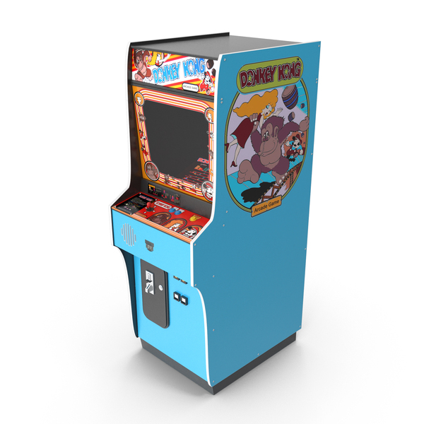 Games: Donkey Kong Arcade Game Machine PNG & PSD Images Games: Donkey Kong Arcade Game Machine PNG & PSD Images