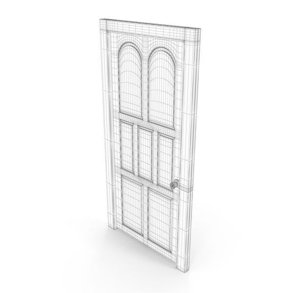 Door Close Wireframe PNG & PSD Images