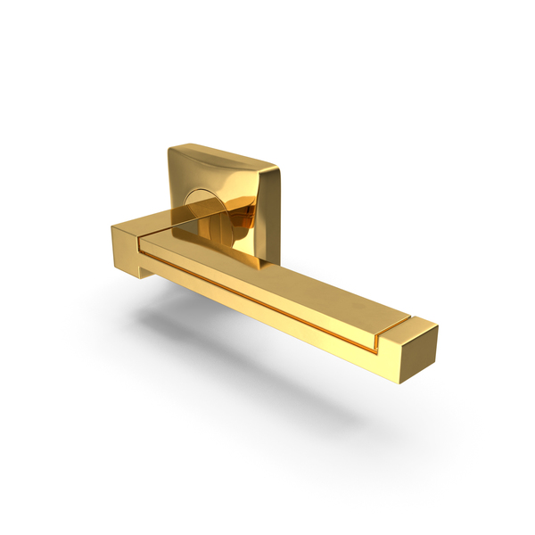 Door Handle Gold Wood PNG & PSD Images