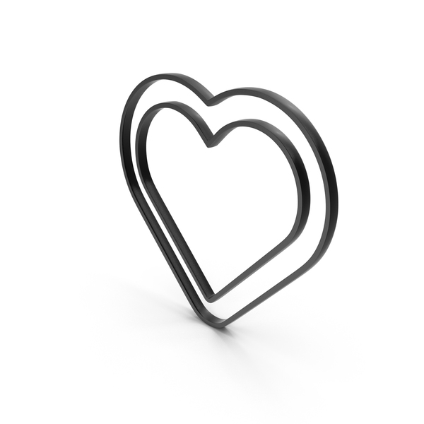 Double Heart Decorative Frame Symbol PNG Images & PSDs for Download ...