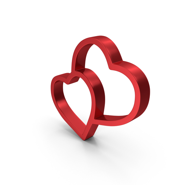 Symbols: Double Heart Symbol PNG & PSD Images
