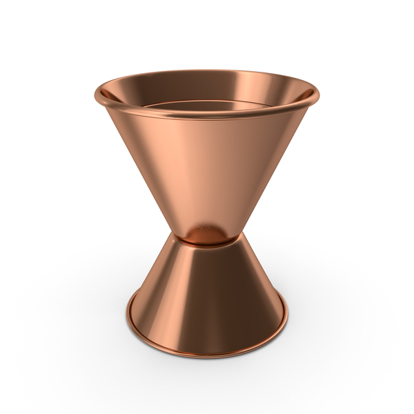 Double Sided Jigger Copper PNG & PSD Images Double Sided Jigger Copper PNG & PSD Images