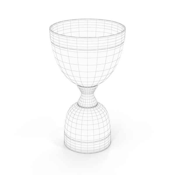 Double Sided Jigger Wireframe PNG & PSD Images Double Sided Jigger Wireframe PNG & PSD Images