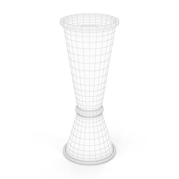 Double Sided Jigger Wireframe PNG & PSD Images Double Sided Jigger Wireframe PNG & PSD Images