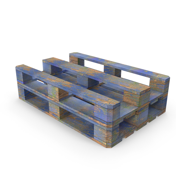 Double Wood Pallet Blue Painted PNG & PSD Images Double Wood Pallet Blue Painted PNG & PSD Images