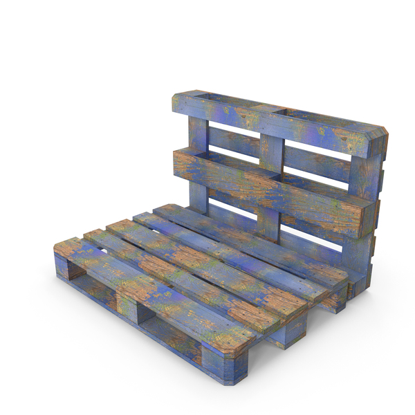 Jack: Double Wood Pallet Blue Painted PNG & PSD Images Jack: Double Wood Pallet Blue Painted PNG & PSD Images