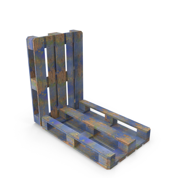 Double Wood Pallet Blue Painted PNG & PSD Images Double Wood Pallet Blue Painted PNG & PSD Images