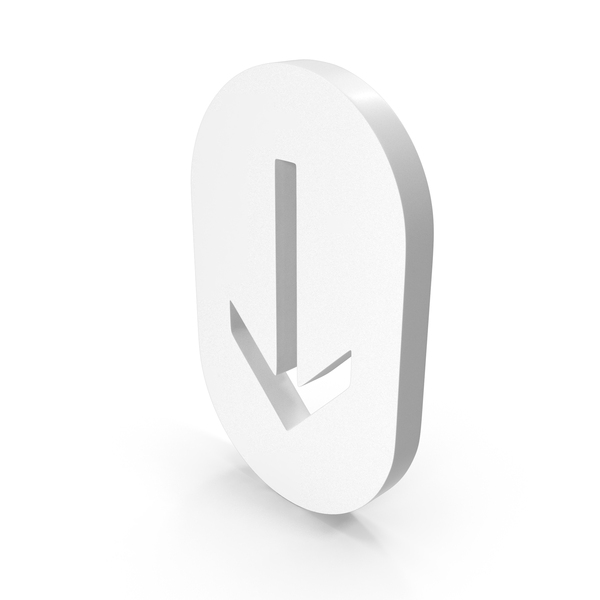 Directional: Download Arrow Down Web Coin PNG & PSD Images