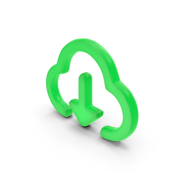 Symbols: Download From Cloud Symbol PNG & PSD Images