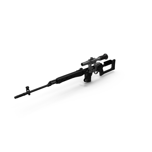 Dragunov Sniper Rifle PNG & PSD Images