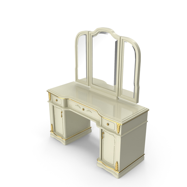 Vanity: Dressing Table Floriana PNG & PSD Images Vanity: Dressing Table Floriana PNG & PSD Images