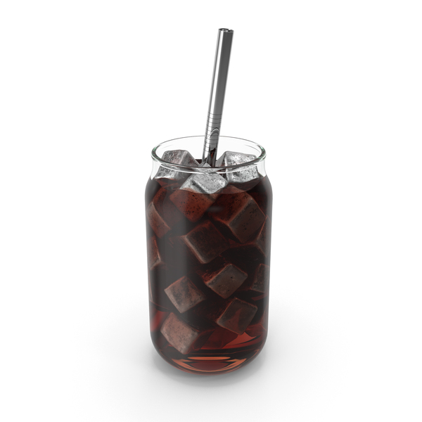 Glassware: Drinking Glass Mug With Metal Straw - Coca Cola PNG & PSD Images Glassware: Drinking Glass Mug With Metal Straw - Coca Cola PNG & PSD Images