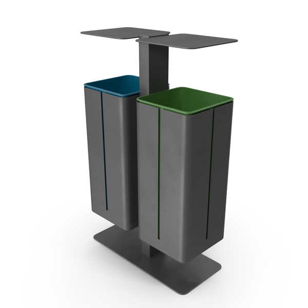 Dustbin: Dual Grey Metal Trash Cans PNG & PSD Images Dustbin: Dual Grey Metal Trash Cans PNG & PSD Images