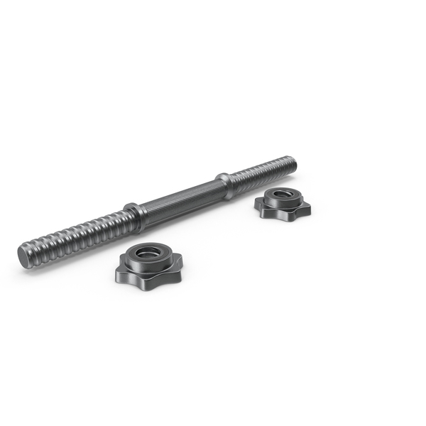 Dumbbell Rod with Clips PNG & PSD Images Dumbbell Rod with Clips PNG & PSD Images