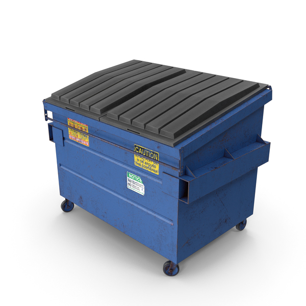 Dumpster Blue PNG & PSD Images Dumpster Blue PNG & PSD Images