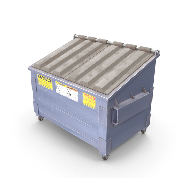Dumpster Blue PNG & PSD Images Dumpster Blue PNG & PSD Images