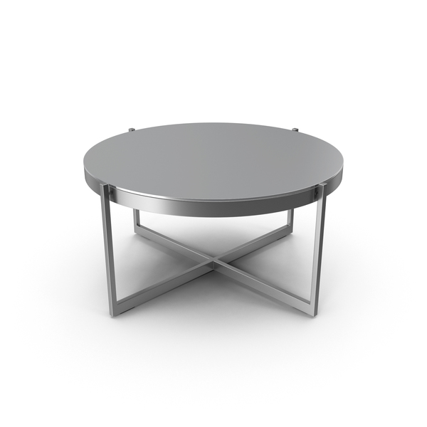With Charcoal Painted: Dune Round Coffee Table PNG & PSD Images