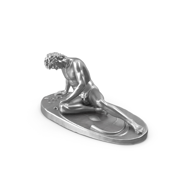 Dying Gladiator Metal Sculpture PNG & PSD Images Dying Gladiator Metal Sculpture PNG & PSD Images