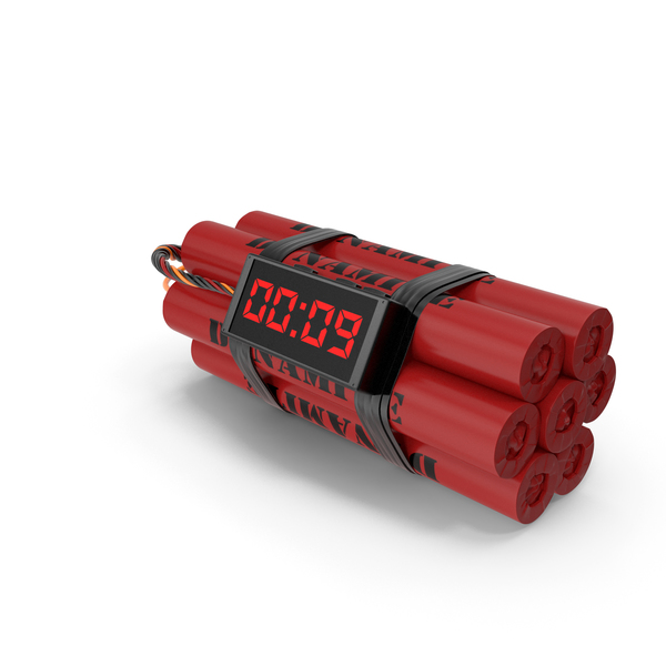 Dynamite Time Bomb PNG & PSD Images
