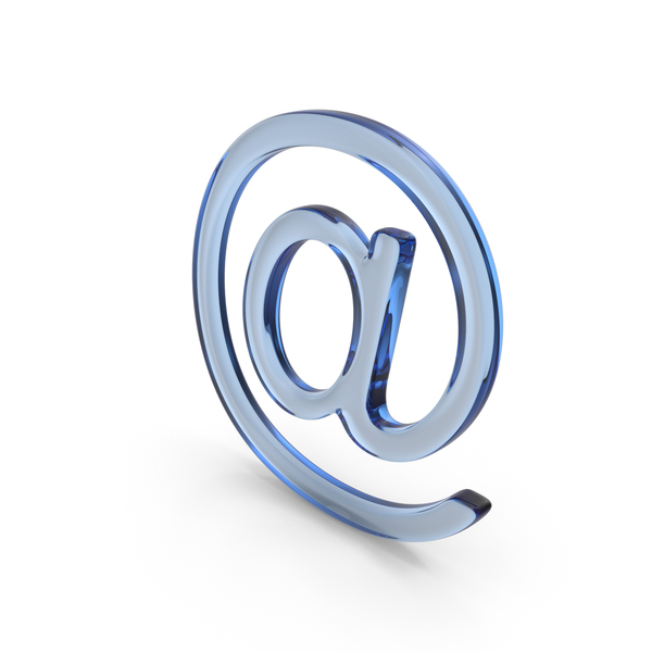 Symbols: E Mail At Glass PNG & PSD Images