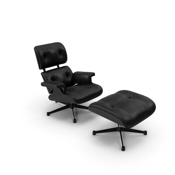 Eames Vitra Lounge Chair Black PNG & PSD Images Eames Vitra Lounge Chair Black PNG & PSD Images