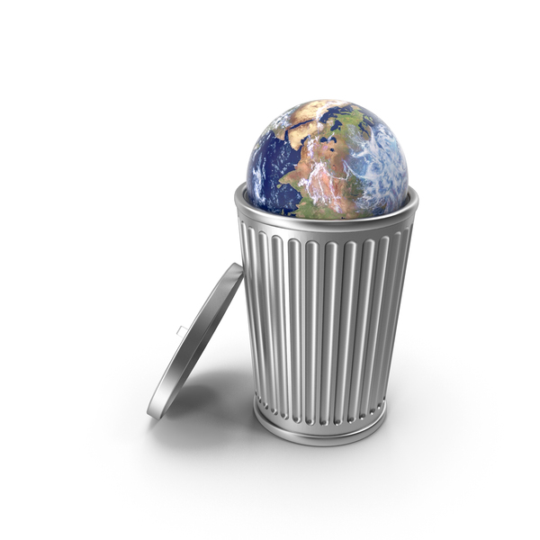 Bag: Earth in Garbage Bin PNG & PSD Images Bag: Earth in Garbage Bin PNG & PSD Images