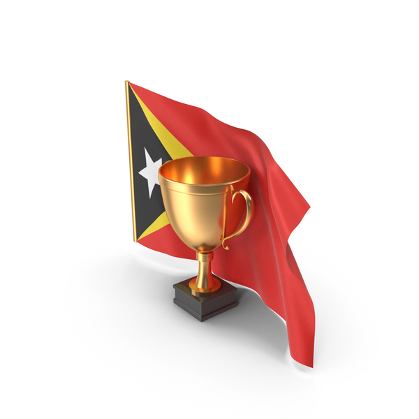 East Timor Golden Trophy Flag PNG & PSD Images East Timor Golden Trophy Flag PNG & PSD Images