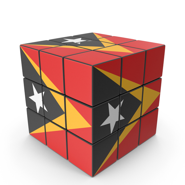 East Timor Solved Puzzle Cube Country Flag PNG & PSD Images East Timor Solved Puzzle Cube Country Flag PNG & PSD Images