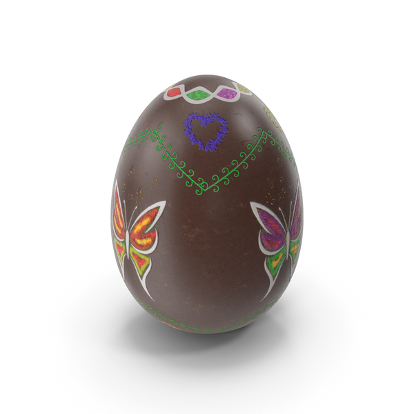 Easter Egg Chocolate Butterfly PNG & PSD Images Easter Egg Chocolate Butterfly PNG & PSD Images