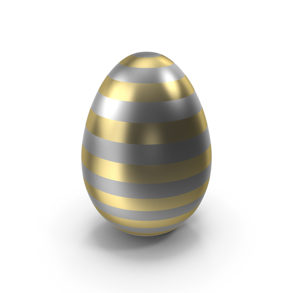 Easter Egg Gold Steel PNG Images & PSDs for Download | PixelSquid ...