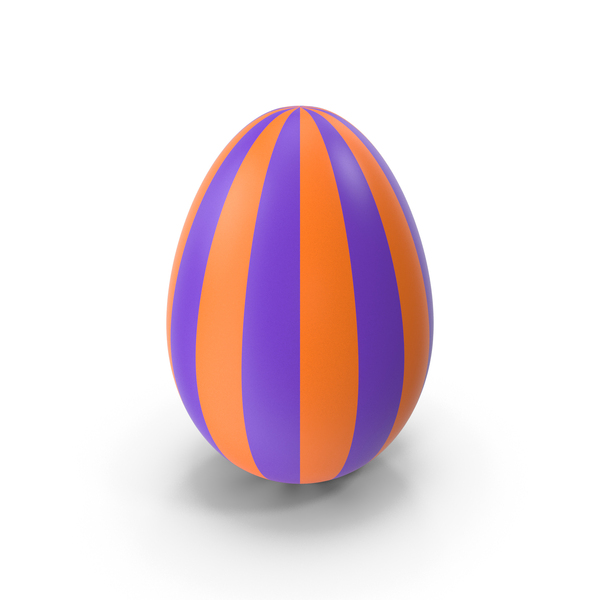 Easter Egg Orange Violet PNG & PSD Images Easter Egg Orange Violet PNG & PSD Images