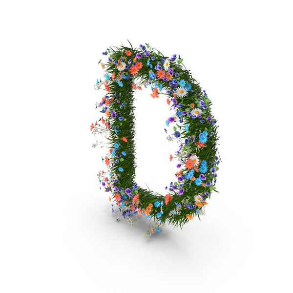 Language: Easter Letter D From Spring Flowers PNG & PSD Images Language: Easter Letter D From Spring Flowers PNG & PSD Images