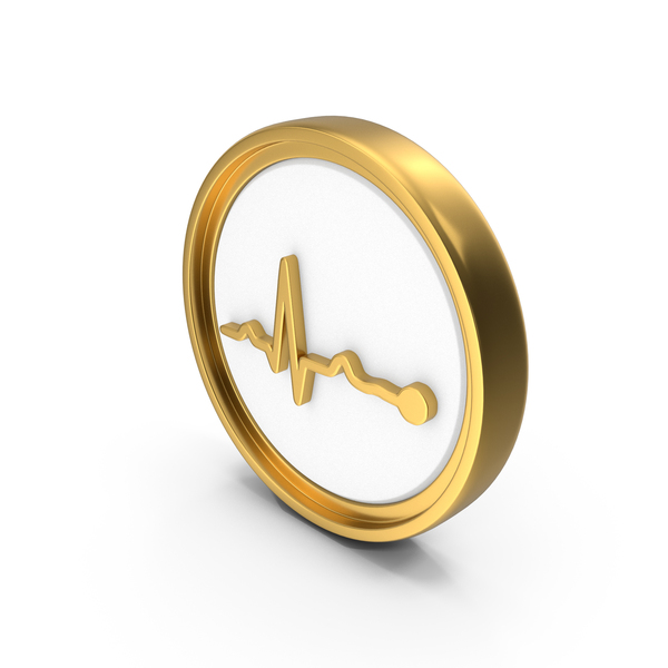Symbols: Ecg Heart Pulse Circular Coin PNG & PSD Images Symbols: Ecg Heart Pulse Circular Coin PNG & PSD Images