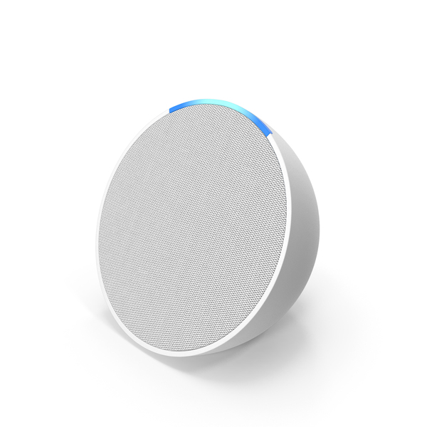 Smart Speaker: Echo Pop Glacier White PNG & PSD Images Smart Speaker: Echo Pop Glacier White PNG & PSD Images