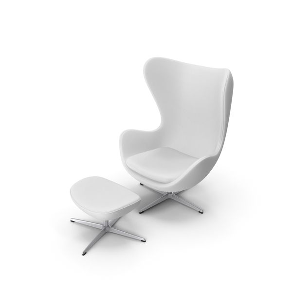 Egg Lounge Chair White PNG & PSD Images Egg Lounge Chair White PNG & PSD Images