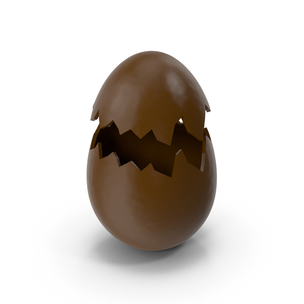 Easter: Egg Single Crack Chocolate PNG & PSD Images Easter: Egg Single Crack Chocolate PNG & PSD Images