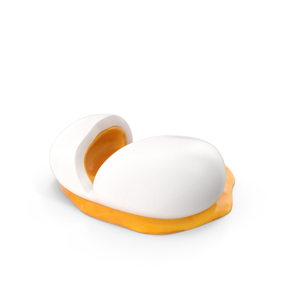 Egg with Spilling Yolk PNG & PSD Images Egg with Spilling Yolk PNG & PSD Images