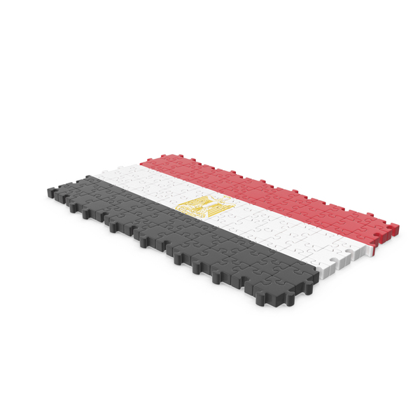 Egypt Flag Puzzle PNG & PSD Images