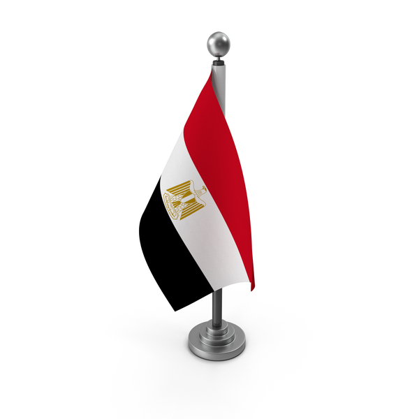 Egypt Table Flag PNG & PSD Images