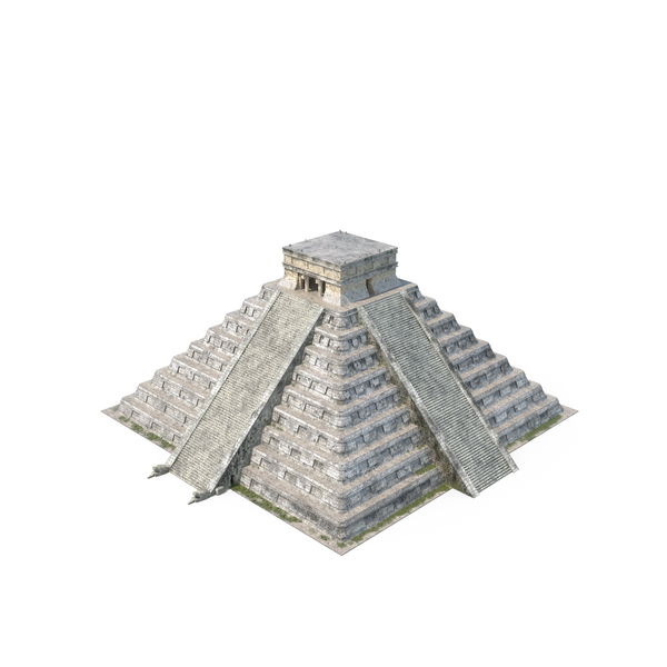 Mayan: El Castillo Pyramid PNG & PSD Images Mayan: El Castillo Pyramid PNG & PSD Images