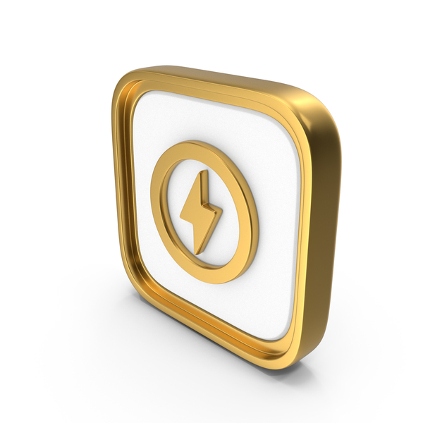 Symbols: Electric Charge Square Coin PNG & PSD Images Symbols: Electric Charge Square Coin PNG & PSD Images
