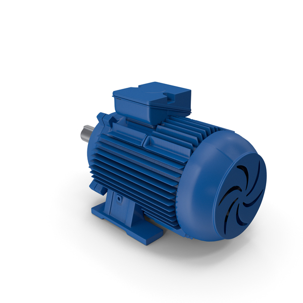 Electric motor AM 1.5kW PNG & PSD Images