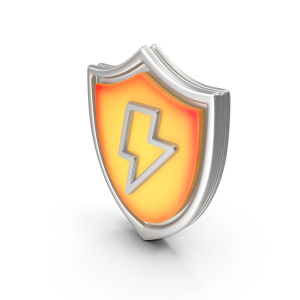 Symbols: Electric Protection Shield Icon PNG & PSD Images Symbols: Electric Protection Shield Icon PNG & PSD Images