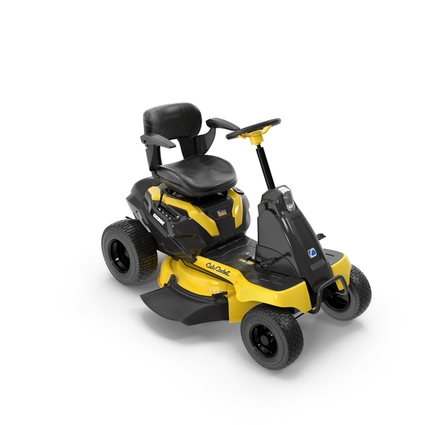 Electric Riding Lawn Mower Cub Cadet CC30E PNG & PSD Images