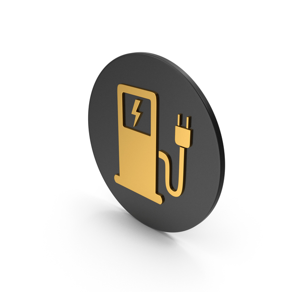 Logo: Electric Vehicle Charging Station Gold Icon PNG & PSD Images Logo: Electric Vehicle Charging Station Gold Icon PNG & PSD Images