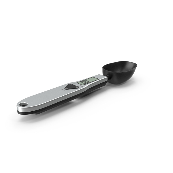 Measuring: Electronic LCD Digital Spoon PNG & PSD Images