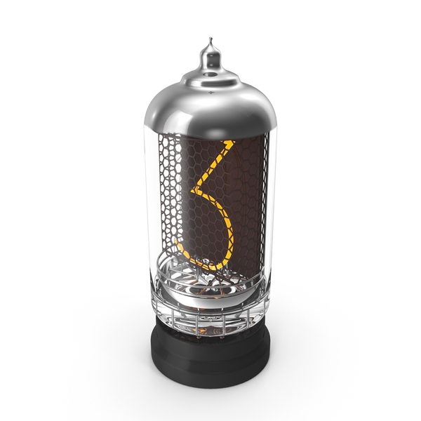 Container: Electronics Vacuum Tube Number 3 PNG & PSD Images