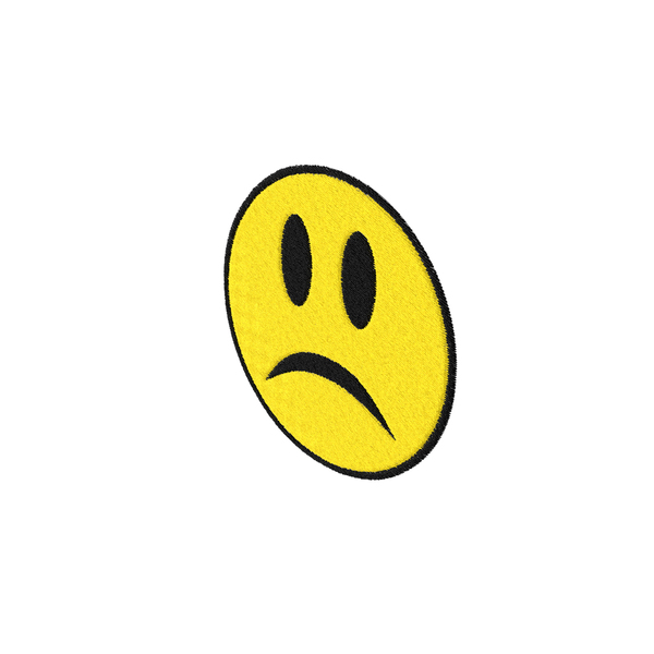 Smiley Face: Embroidered Patch Smile Sad PNG & PSD Images Smiley Face: Embroidered Patch Smile Sad PNG & PSD Images