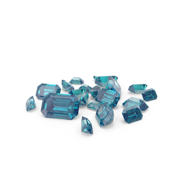 Gems: Emerald Cut Aquamarines PNG & PSD Images Gems: Emerald Cut Aquamarines PNG & PSD Images